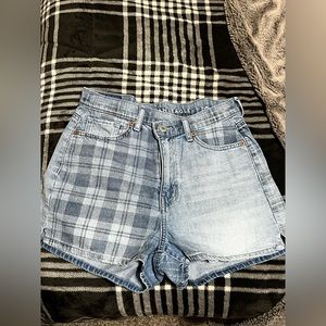 Women’s high rise jean shorts